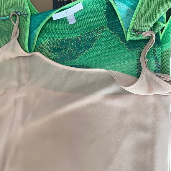 Resort Patterned Sweater Dress w Chemise Lining - Picture 9 of 9